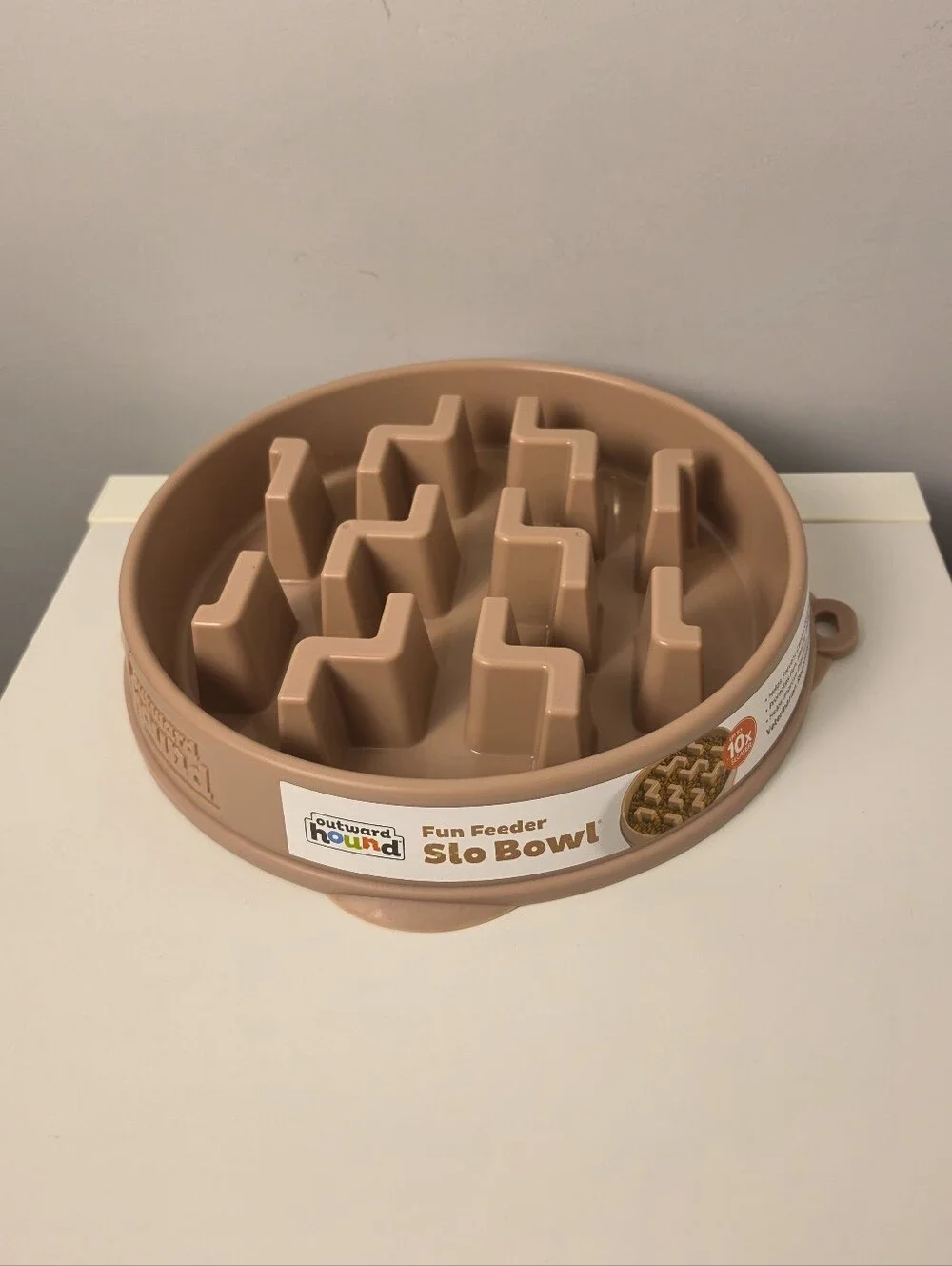 Outward Hound Dog Fun Feeder Wobble Slo Bowl New